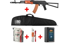 Rodes AEG AKS74N . Kort i Træ/stål med foldekolbe – Startpakke New