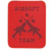 Rodes Airsoft Patch #Team Red New