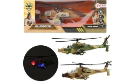 Rodes Alfafox Militær Helikopter med lys og lyd Sale