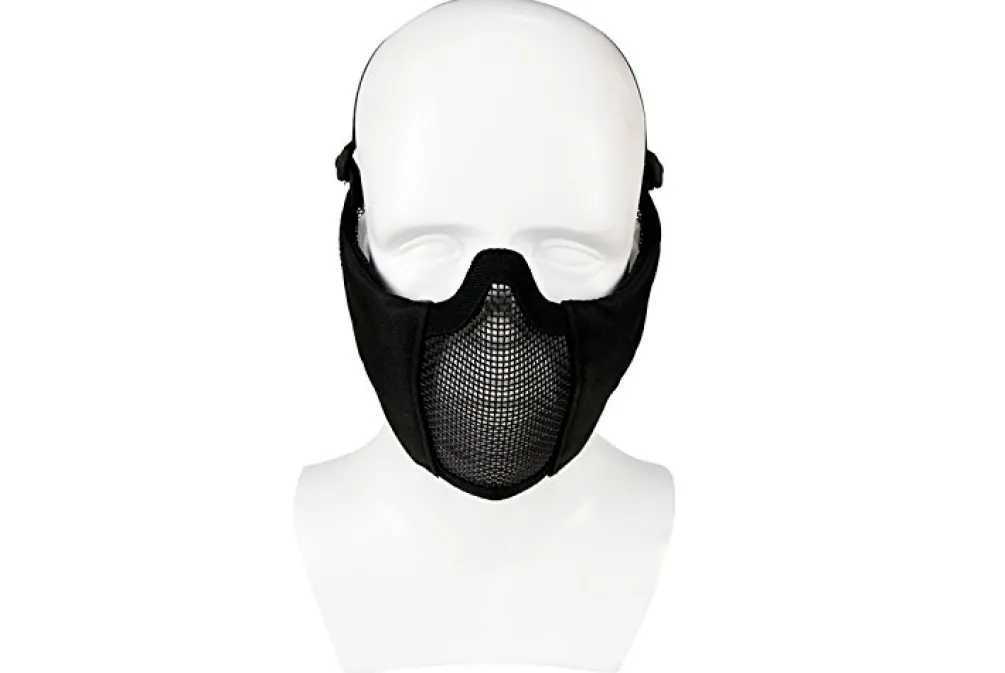 Rodes ASG Mesh Mask Pro Ear protection – Black Hot