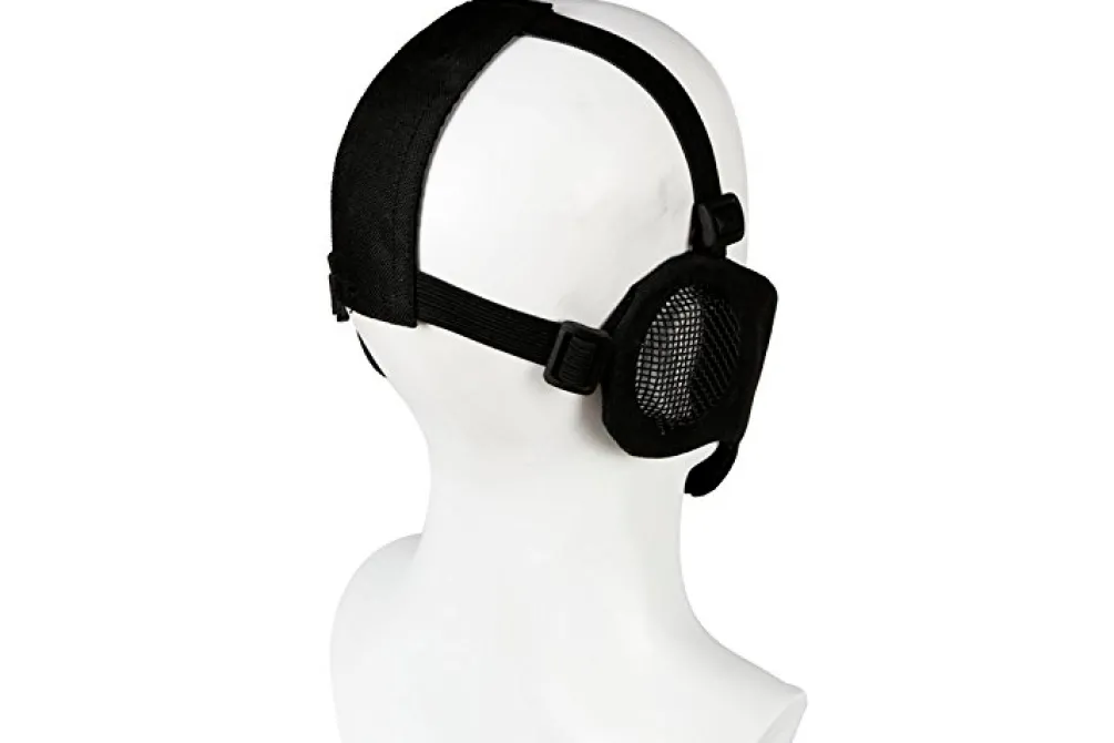 Rodes ASG Mesh Mask Pro Ear protection – Black Hot