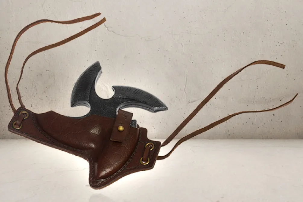 Rodes Blade Shuriken Holder – Brown Discount