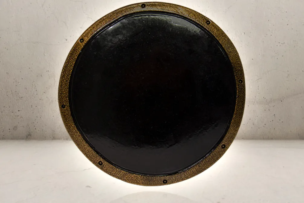 Rodes Buckler Shield / skjold Junior – Guld/Sort New