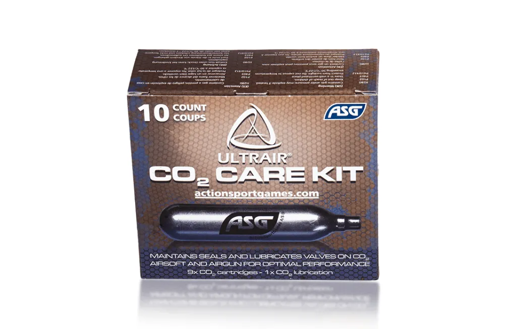 Rodes Co2 Patroner, Ultrair 9 +1 med smøremiddel – 10 stk Sale