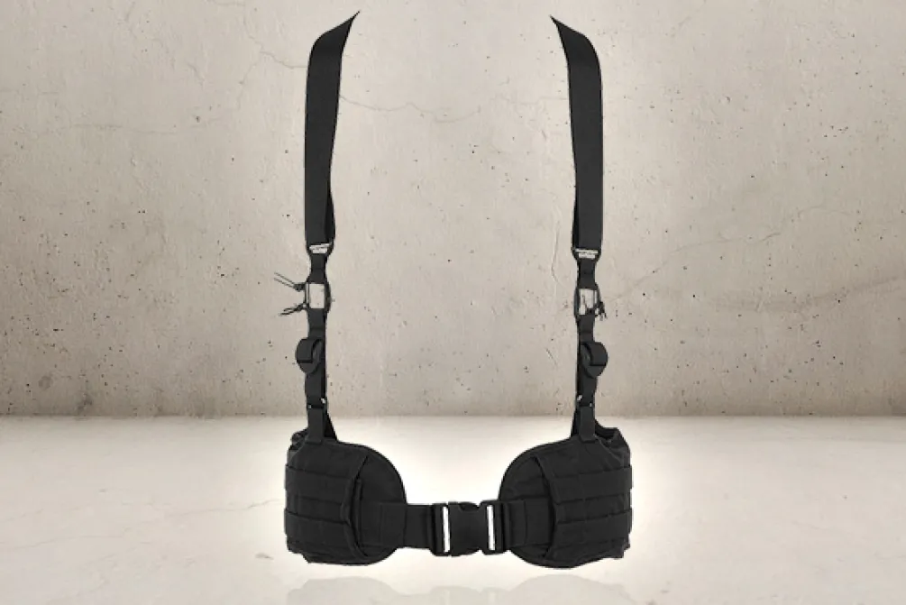 Rodes Combat Belt Suspender – Black Outlet