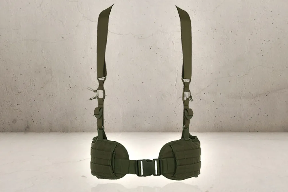 Rodes Combat Belt Suspender – Olive Clearance