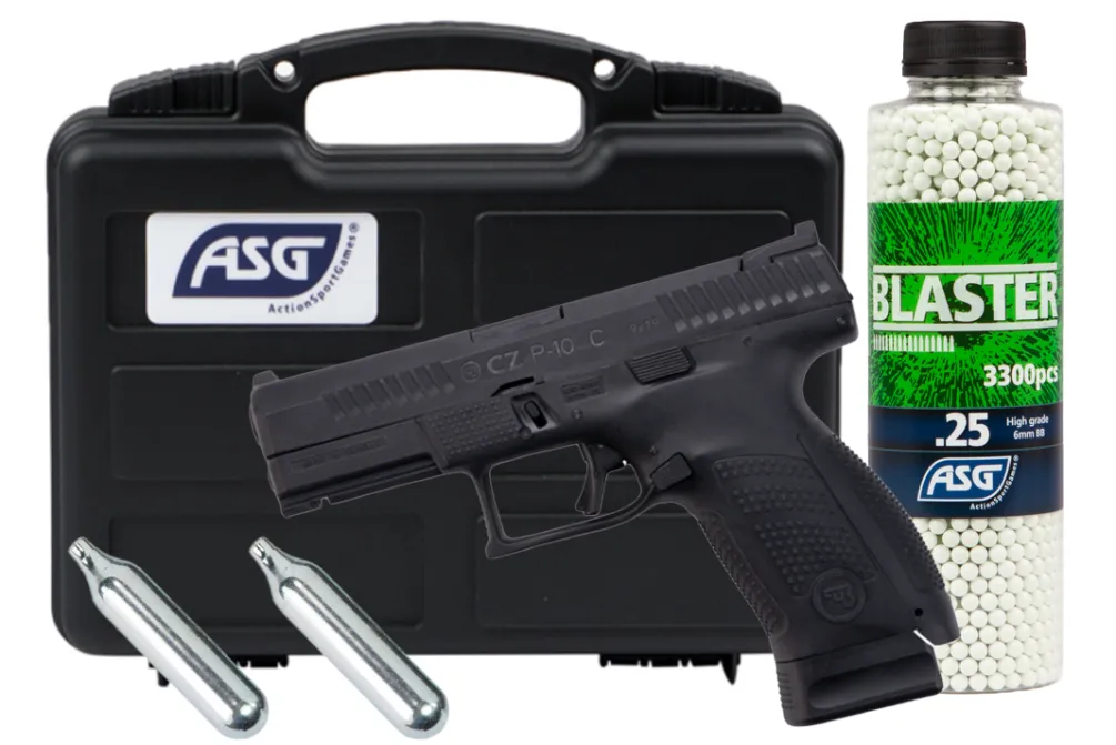 Rodes Cz P-10C Co2 Pistol – Blow back | Bundle New