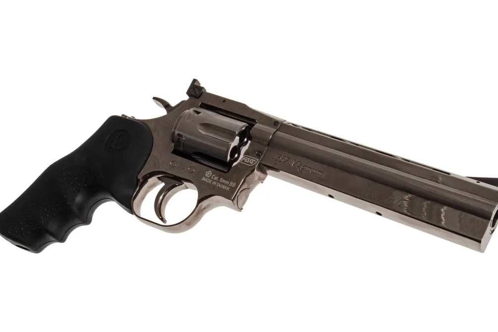 Rodes Dan Wesson 715 .357 Co2 Full Metal Magnum 6″ – Dark Chrome New