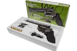 Rodes Dan Wesson 715 .357 Co2 Full Metal Magnum 6″ – Dark Chrome New