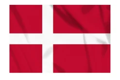Rodes Danmarks Flag 1 x 1,5 Meter Online