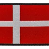 Rodes Dannebrog Velcro Patch – Stof Discount