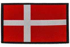 Rodes Dannebrog Velcro Patch – Stof Discount