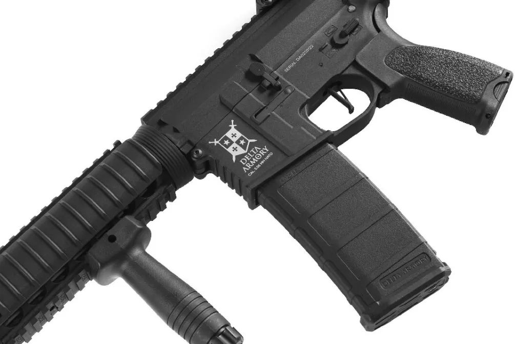 Rodes Delta AR15 Ris Charlie – Kompletsæt | Black New