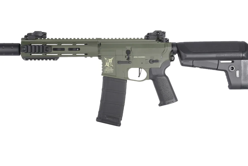 Rodes Delta M4 AR15 Silent Ops 8″ – Kompletsæt | Olive Discount