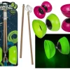 Rodes Diabolo Playset Komplet Stor – Glow In The Dark Fashion