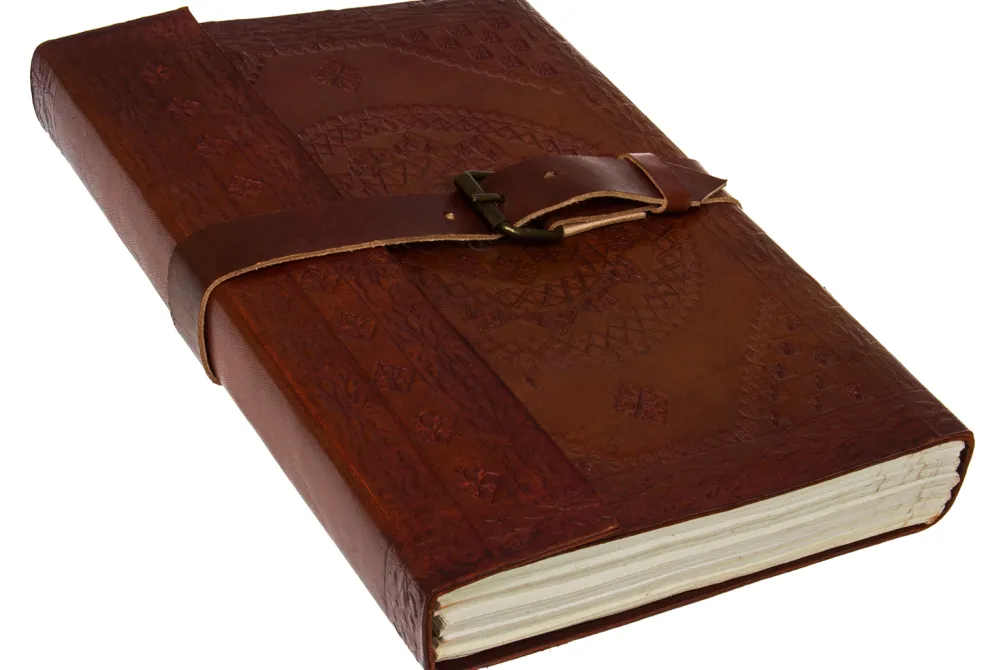 Rodes Diary – Rollespils Bog læder Brun – XL Outlet
