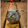Rodes Dice D20 – Hammered Steel – 8,5 cm Sale