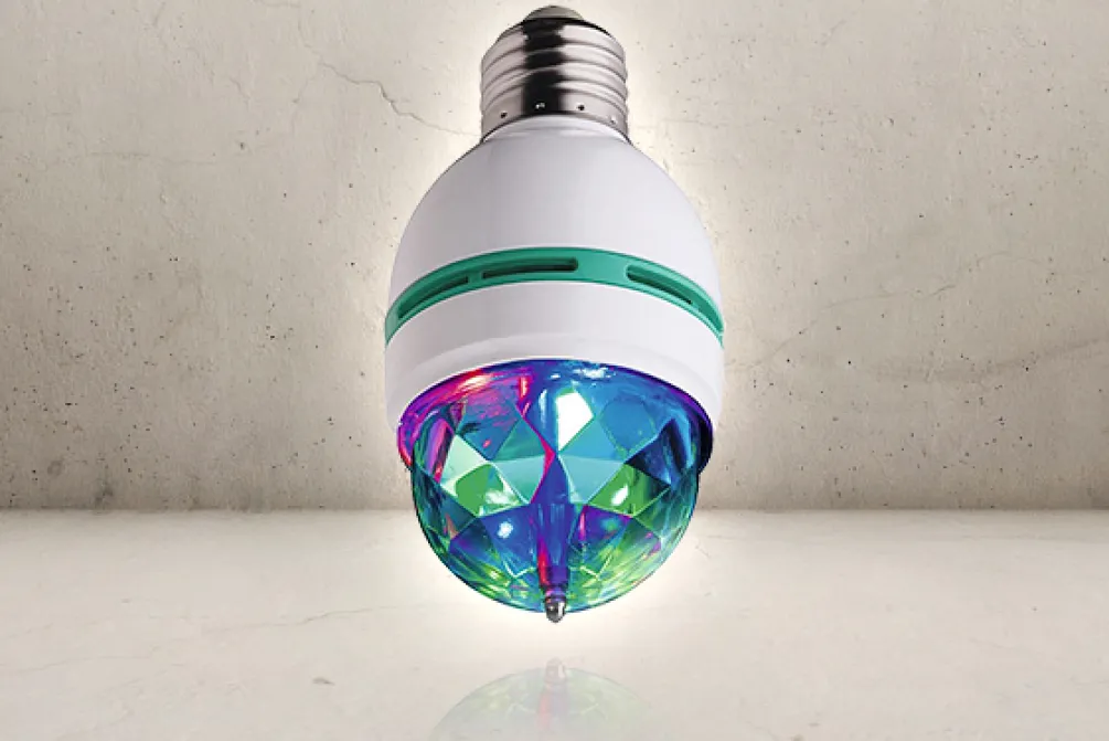 Rodes Disco LED Pære – Stor fatning Sale