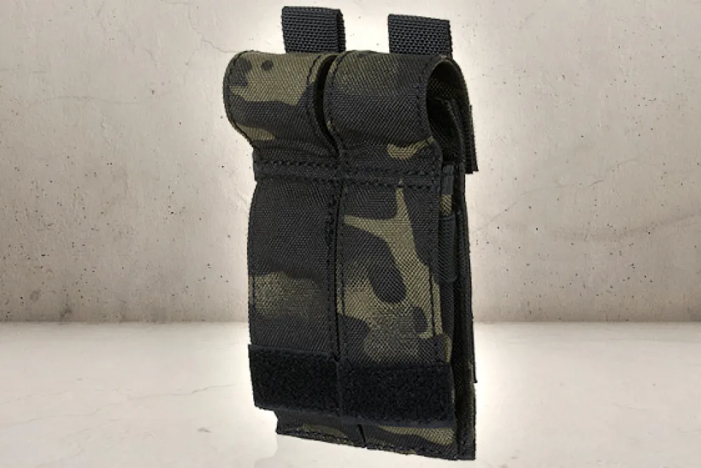 Rodes Dobbelt Pistol Magasin Pouch – Multicam Black Best