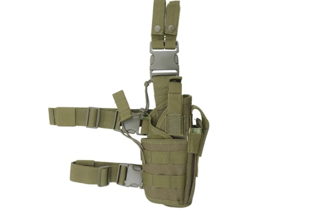 Rodes Drop Leg Pistol Holster justerbar – Olive Online