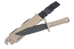 Rodes Dummy Bajonet M9 kniv med skede – Tan Online