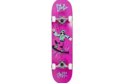 Rodes Enuff Skully Skateboard 8×31 cm – Pink New