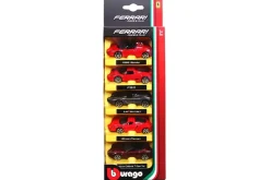 Rodes Ferrari metal bil pakke – 5 styks Clearance