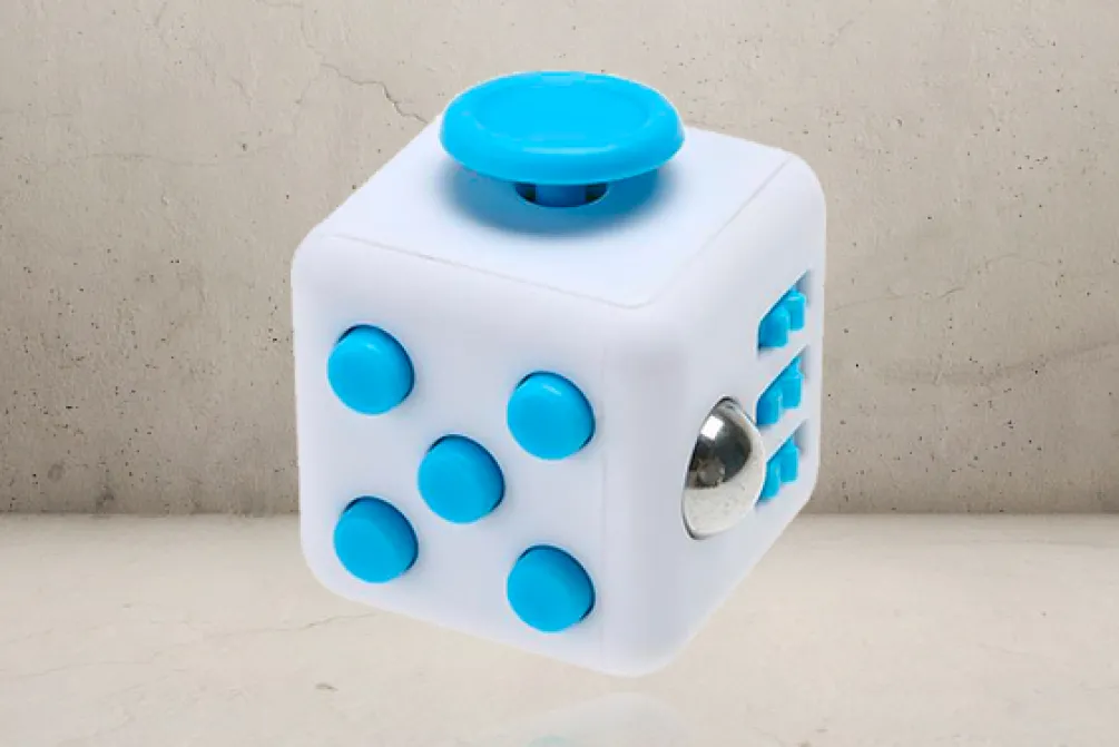 Rodes Fidget Cube – Blå Online