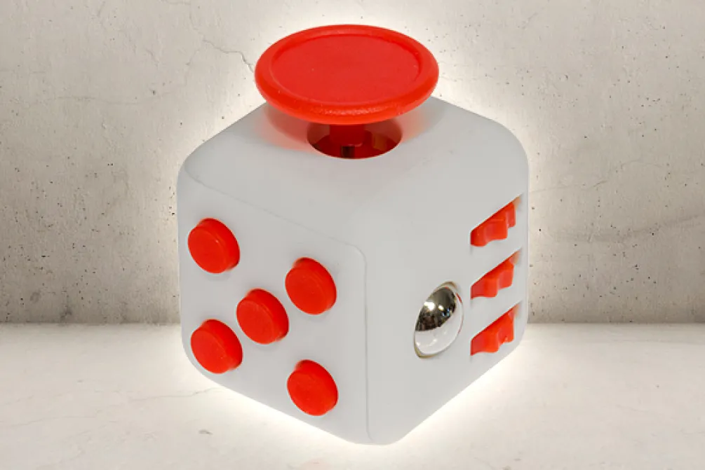 Rodes Fidget Cube – Rød Online