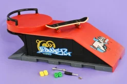 Rodes Finger Skateboard med Rampe og Rail Hot