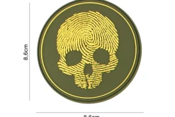 Rodes Fingerprint Skull #80 Patch Clearance