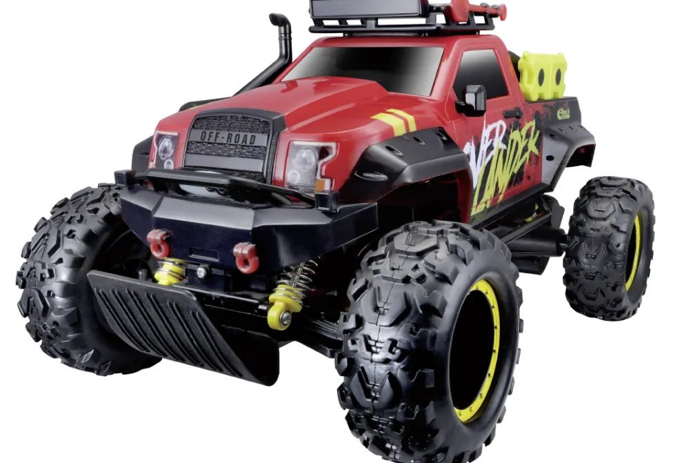 Rodes Fjernstyret Maisto Overlander Junior Monster bil 1:12 – Kompletsæt Sale