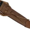 Rodes Full Scabbard Dagger Leather – Brown – 35 cm Sale