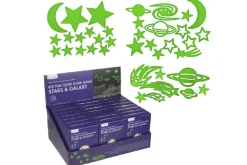 Rodes Galakse Glow In The Dark Vægdekorationer New