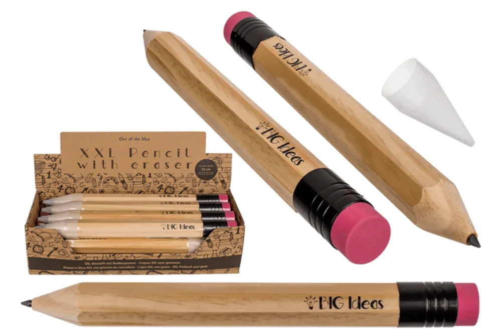 Rodes Giant Pencil / Kæmpe træ blyant – 35 cm Clearance