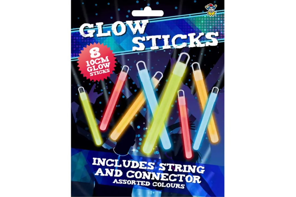 Rodes Glowsticks / knæklys Stor 10 cm – 8 Stk. Sale