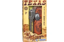 Rodes Gohner Cowboysæt luksus – metal pistol – 8 skuds Sale