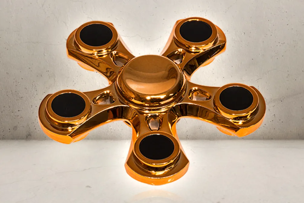 Rodes Golden Five Fidget Spinner Clearance