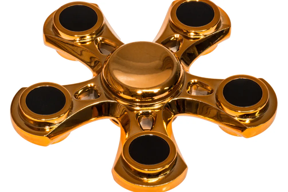 Rodes Golden Five Fidget Spinner Clearance