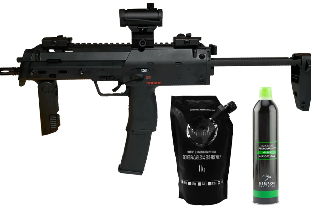 Rodes H&K MP7 A1 Gas BB – Start pakke – Spar 450 kr. Best