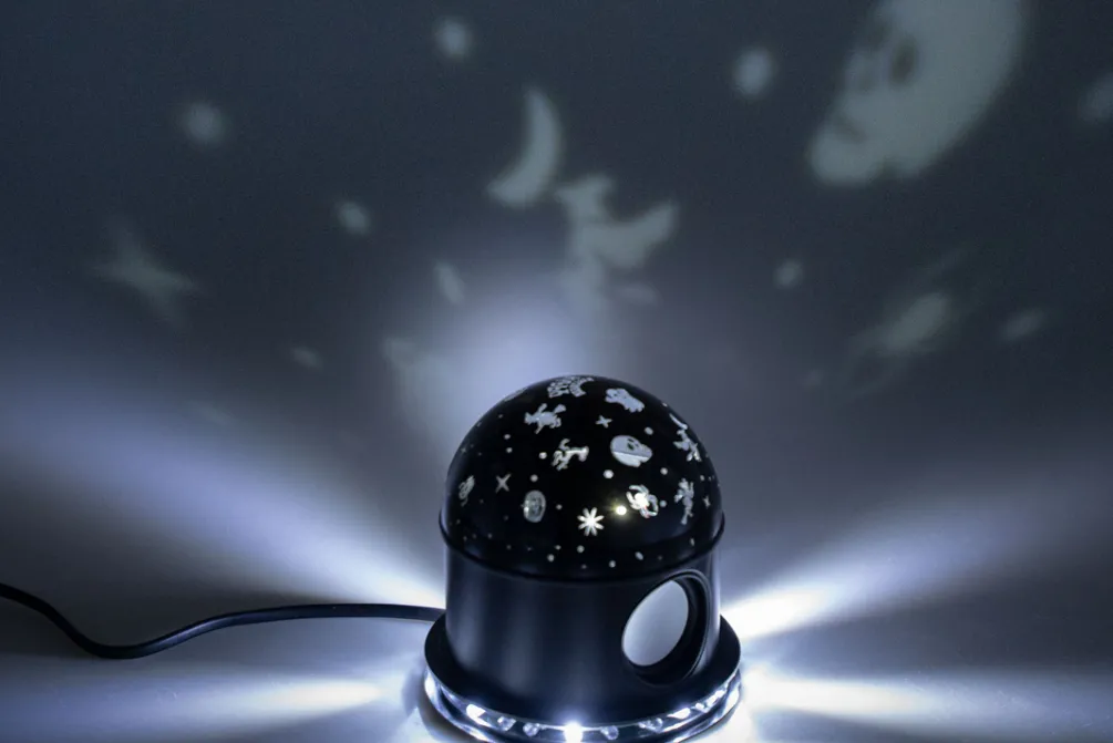 Rodes Horror Ball / Halloween lys kugle med Lyd og Lys Outlet