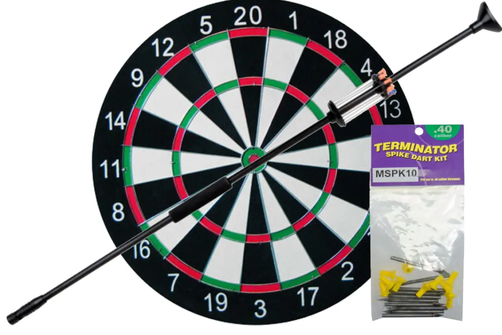 Rodes JS-Archery Pro Pusterør 48″ + Dartskive – Bundle New