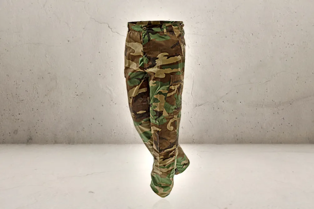 Rodes Junior Camouflage Bukser Woodland – L Sale