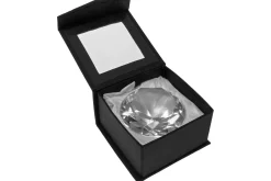 Rodes Kæmpe glas diamant i Klar – 80mm Clearance