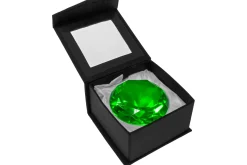 Rodes Kæmpe Juvel / diamant i Grøn – 80mm Discount