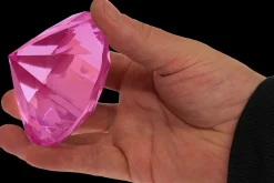 Rodes kæmpe Juvel / diamant i Lilla Clearance
