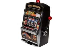 Rodes Kæmpe Spilleautomat / Slot Machine med lys, lyd og sparebøsse Discount