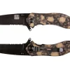 Rodes Kniv / Knife Brown – Skull + clip Fashion