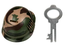 Rodes Kranie Sparegris med hjelm- Army Clearance