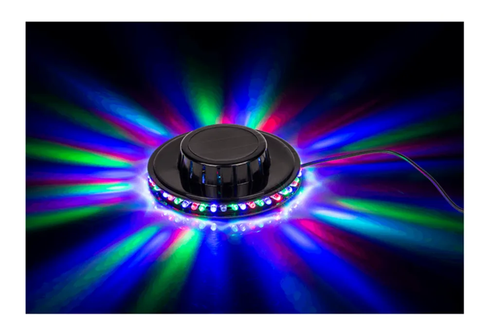 Rodes LED Disko Lys med 48 LED Discount